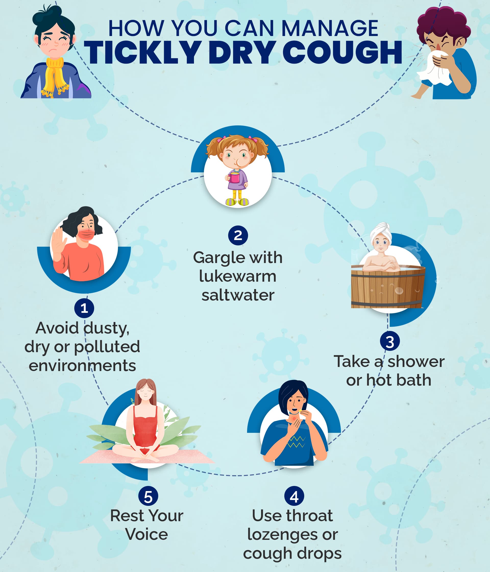 How you can manage tickly dry cough